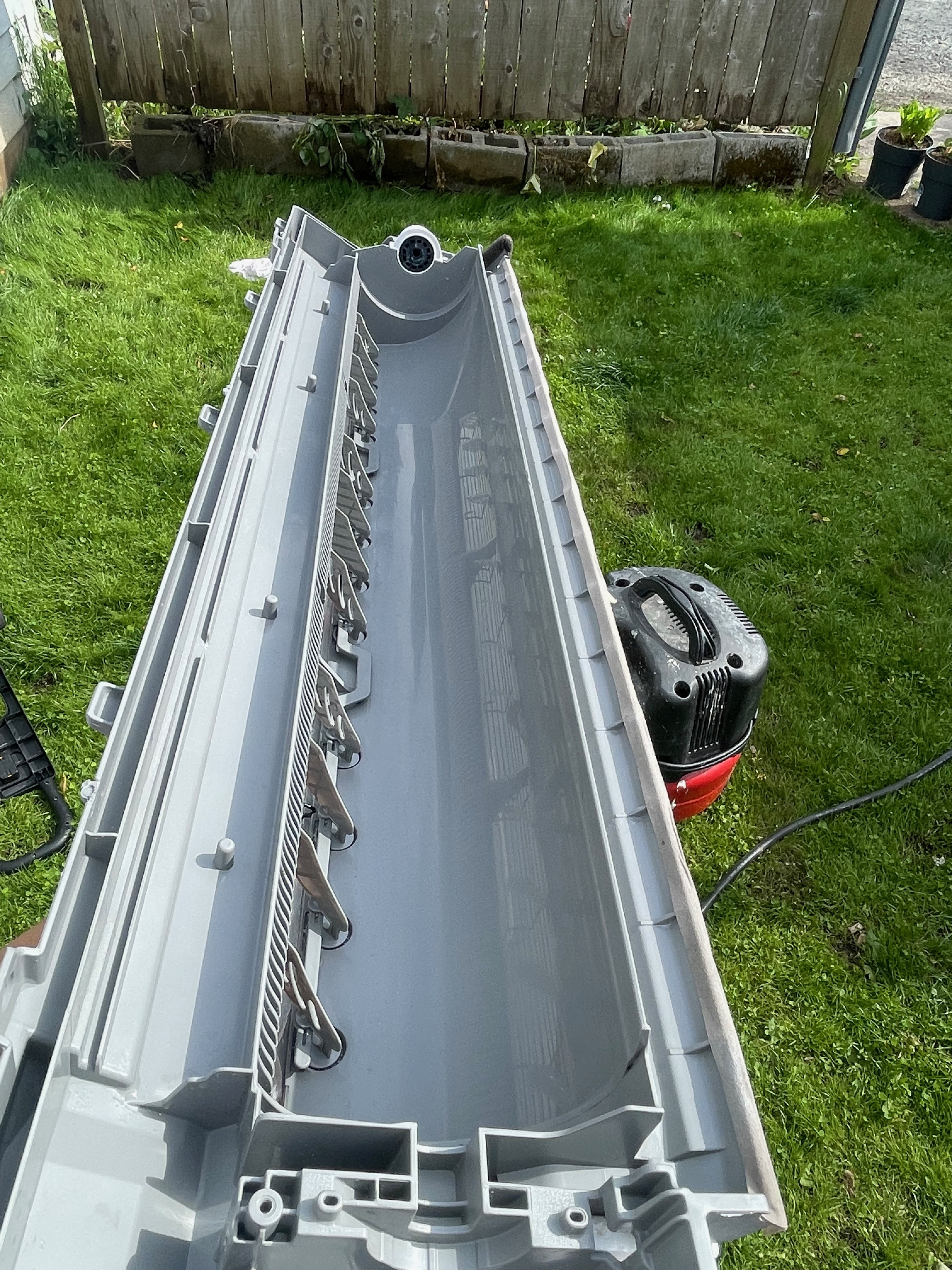 Mini split louver after deep cleaning – Vancouver, WA